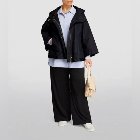 Marina Rinaldi Hooded Zip Up Jacket Black - Picture 3 of 13